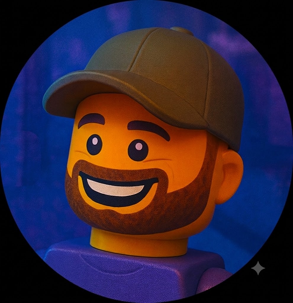 Dario Fidanza as a LEGO minifigure